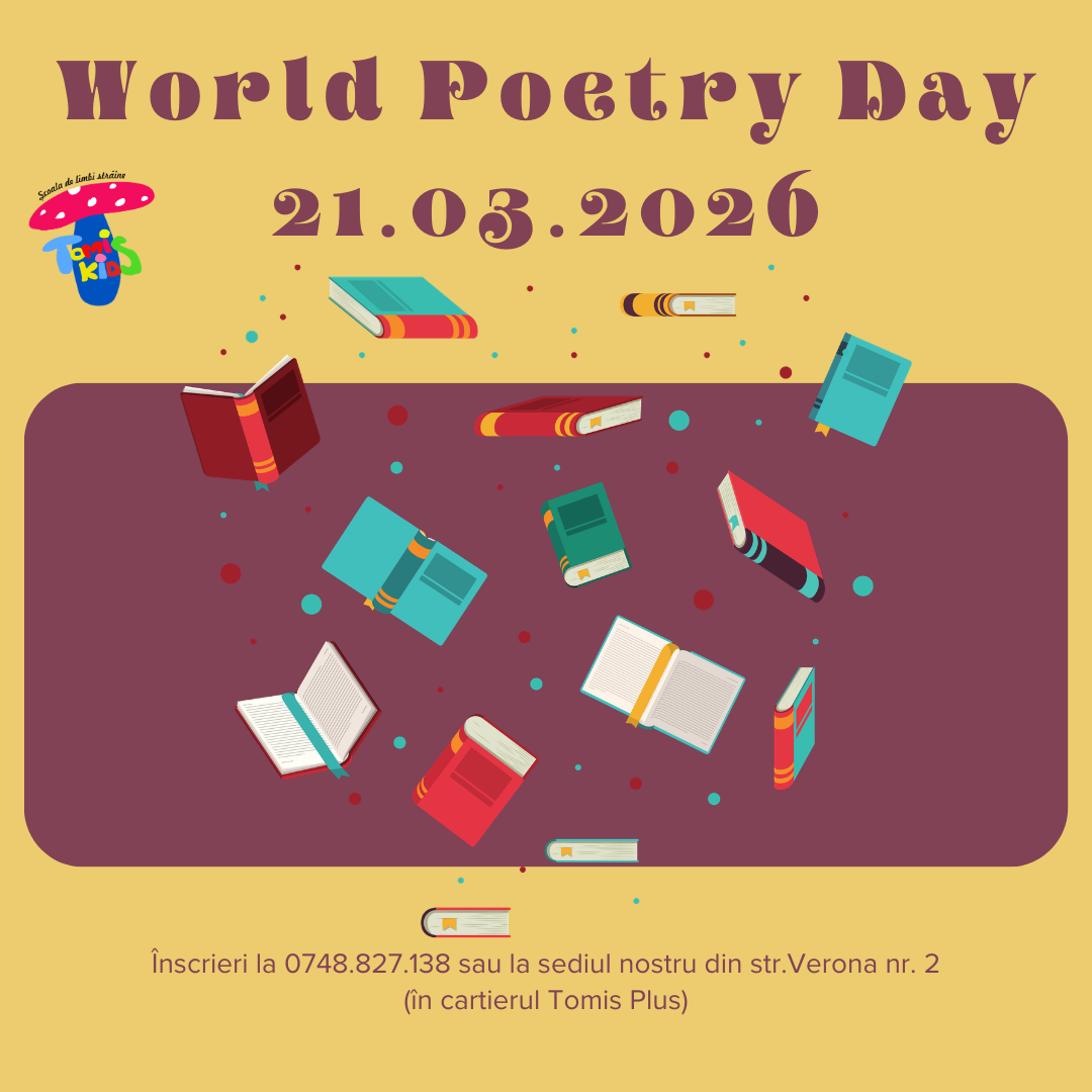 Ziua Mondiala a Poeziei la Tomis Kids